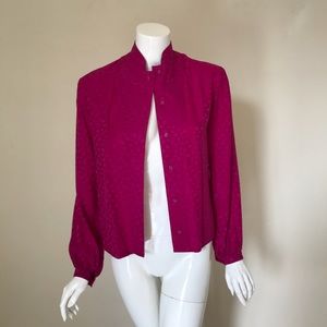 Amen Wardy vintage one of a kind top 100% silk